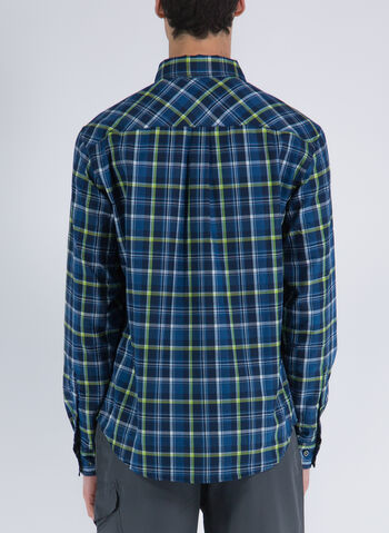 CAMICIA CHECK, 58ZN NVYLIME, small