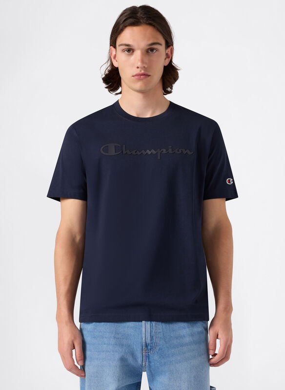 T-SHIRT HERITAGE LOGO, BS501 NVY, medium
