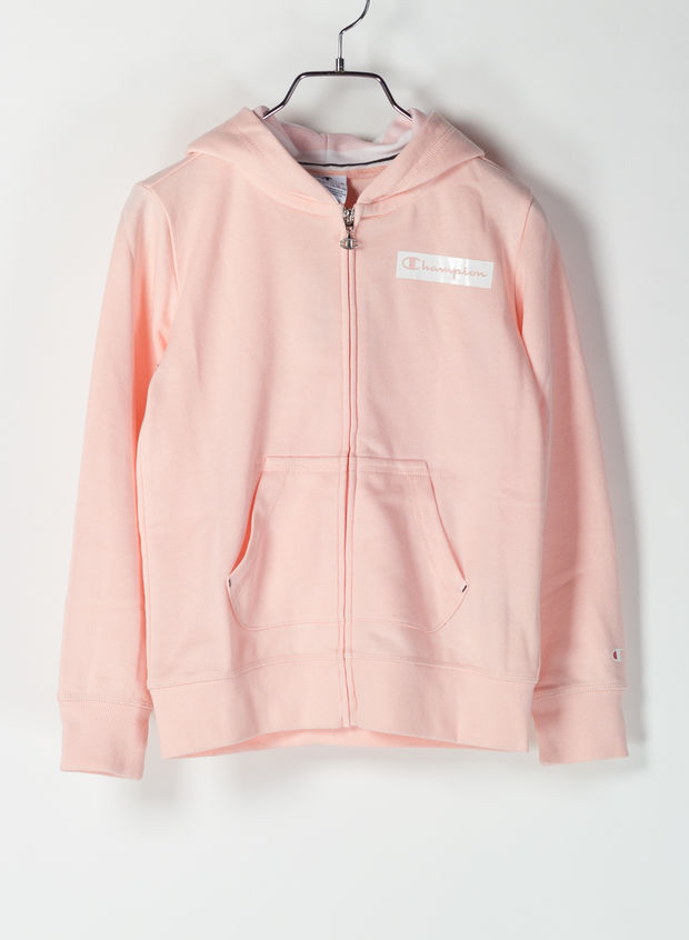 FELPA CON CAPPUCCIO RAGAZZA, , large