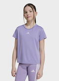 T-SHIRT AEROREADY RAGAZZA, - PURPLE, thumb