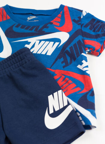 COMPLETO T-SHIRT + SHORT FUTURA INFANT, U9J NVYBLUE, small