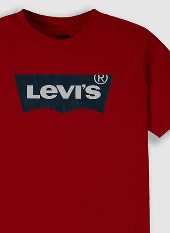 T-SHIRT LOGO BASIC BAMBINO, R86RED, small