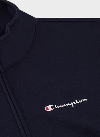 TUTA FULL ZIP MICRO LOGO, BS501 NVY, small