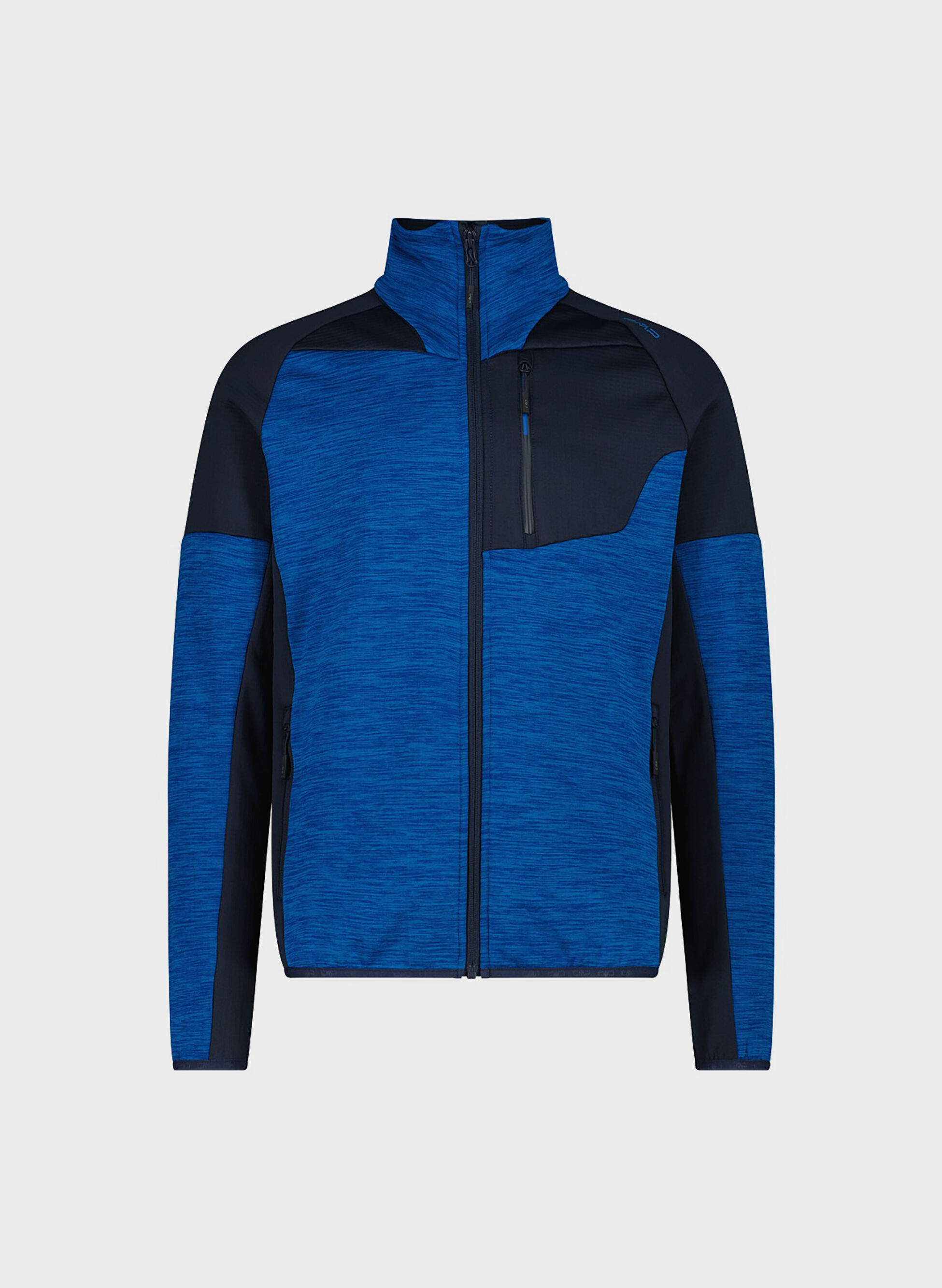 CMP FELPA GRID TECH CON ZIP MELANGE