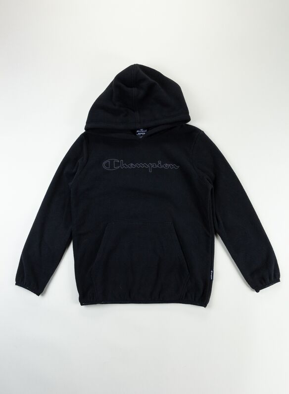 FELPA PILE CON CAPPUCCIO BIG LOGO, KK001ANTR, medium