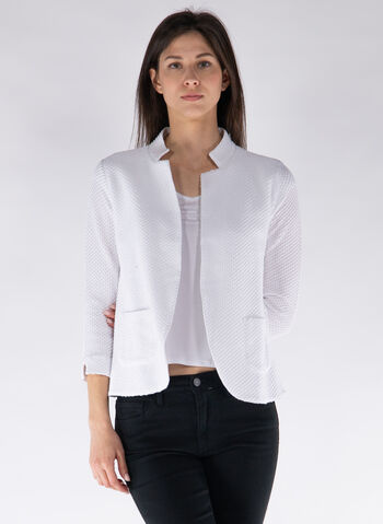 GIACCA APERTA NIDO D'APE, 01 WHT, small