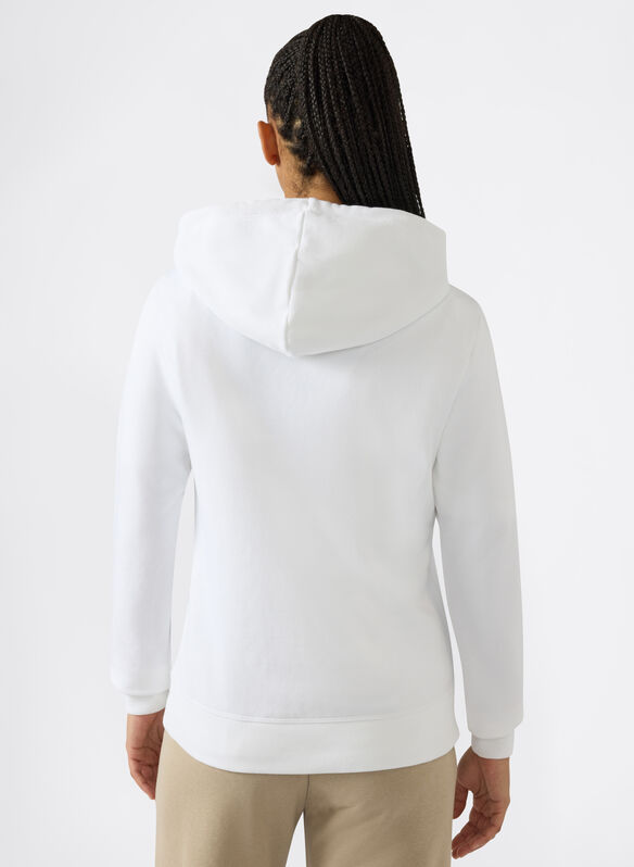 FELPA LEGGERA ICONS HOODIE, WW001 WHT, medium