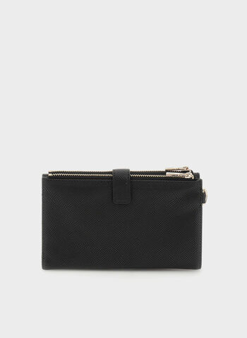 PORTAFOGLIO LAUREL SAFFIANO, BLA BLK, small