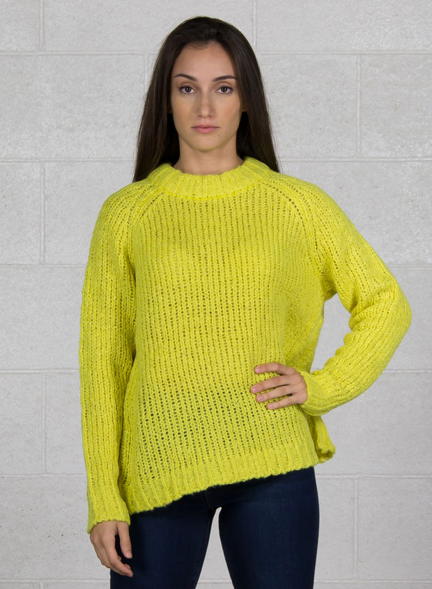 MAGLIONE WASAU, LIME, large