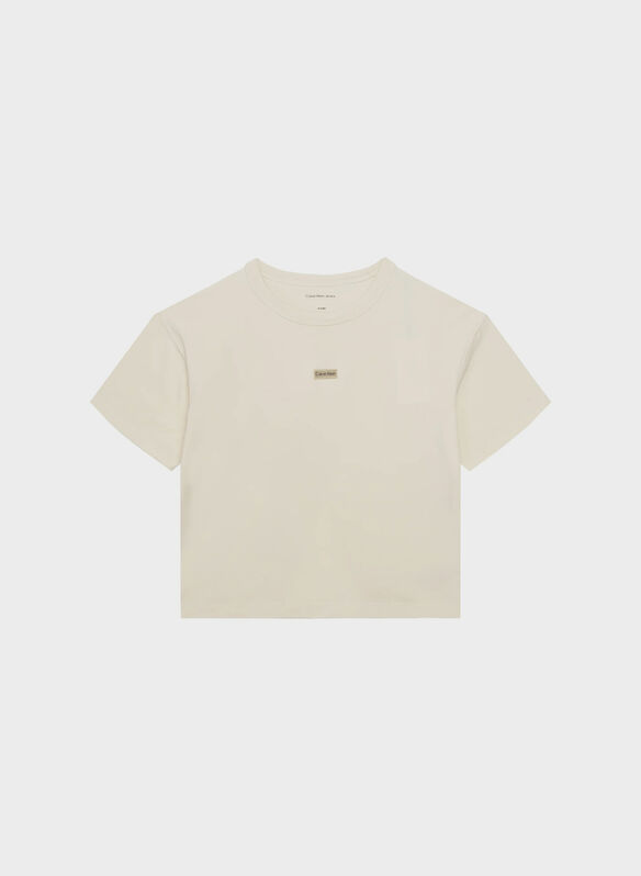 T-SHIRT BOXY APERTURA, PGB LATTE, medium