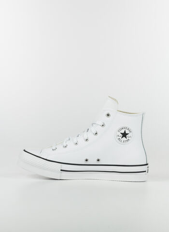 SCARPA CHUCK TAYLOR ALL STAR PLATFORM LEATHER RAGAZZA, , small