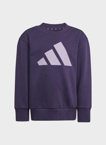 TUTA CON LOGO RAGAZZA, PURPLE, small