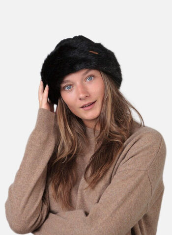 CAPPELLO FUR CABLE BAND, 0001BLK, small