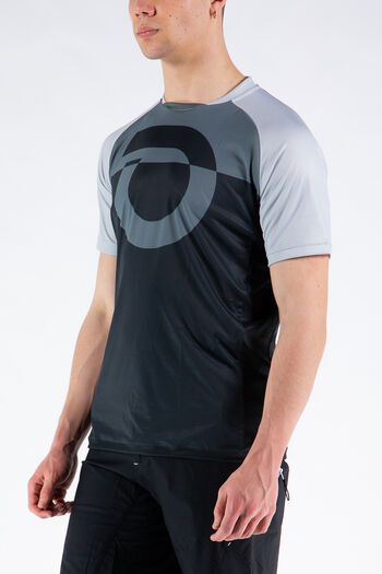 MAGLIA FIERCE MTB JERSEY, A03GREYBLK, small