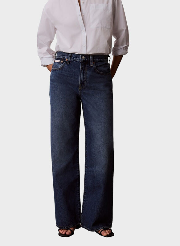 JEANS THE WIDE LEG, SD3 DENIM, medium
