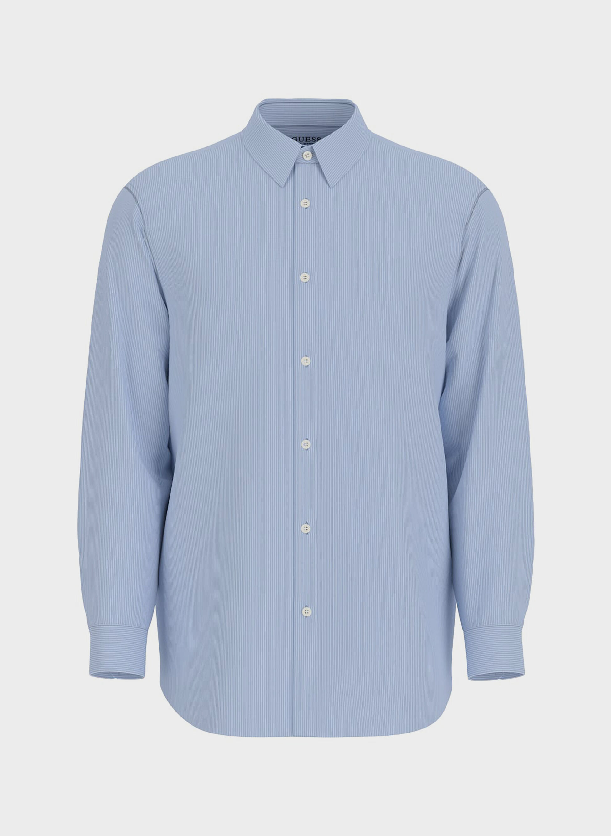 GUESS CAMICIA TECH STRETCH A RIGHE