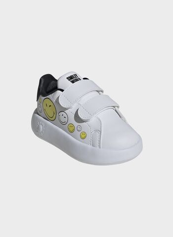 SCARPA ADVANTAGE SMILEY CON CHIUSURA A STRAPPO INFANT, WHTYELBLK, small