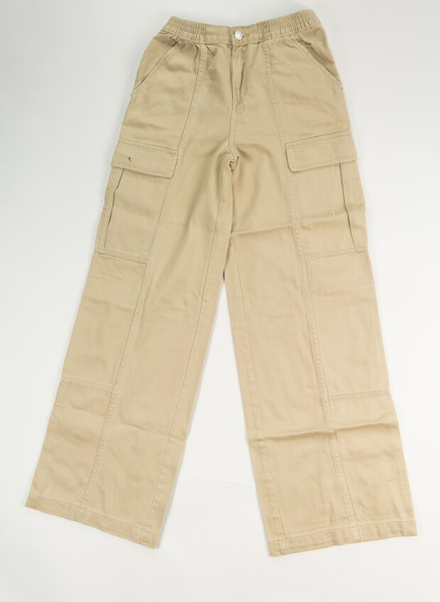 PANTALONE CARGO 94 BAGGY RAGAZZA, A20 BEIGE, large