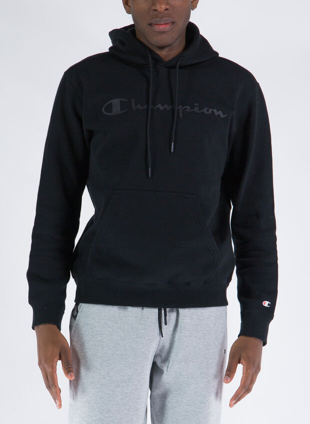 FELPA CON CAPPUCCIO CHIUSO CLASSIC BIG LOGO, , large