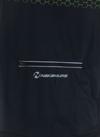 MAGLIA 1/2 ZIP DANIEL II, LIMEBLK, small