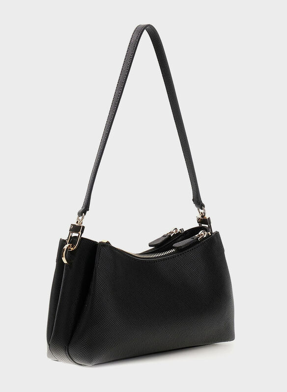 BORSA NOELLE BAUGUETTE, BLK, medium
