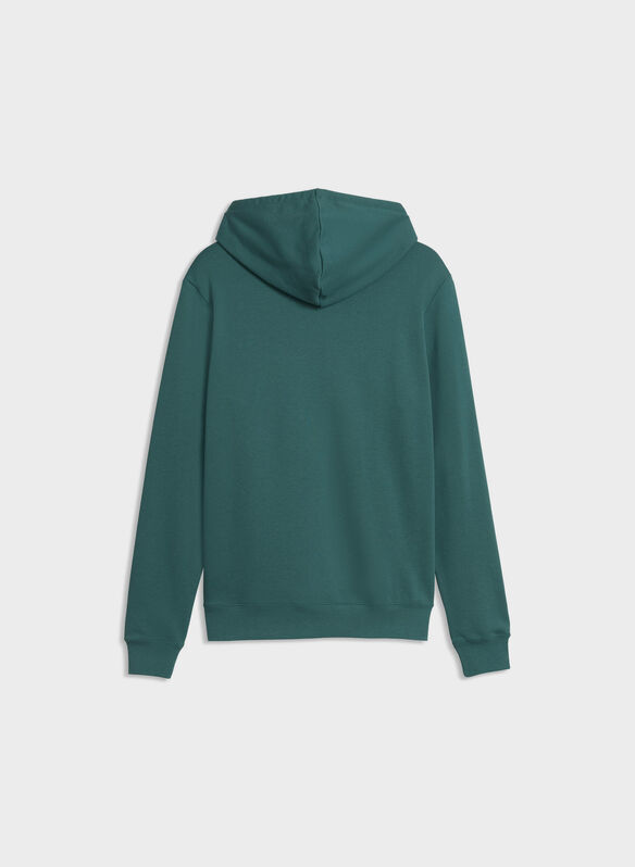 FELPA ESS 2 COL HOODIE, 41 EMERALD ICE, medium
