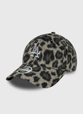 CAPPELLO 9FORTY LA DODGERS MLB COSY ANIMAL LEOPARD, ANIMAL BLK, thumb