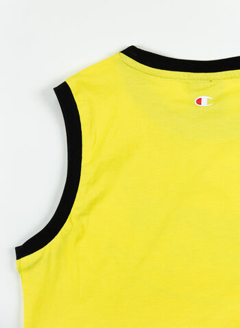 COMPLETO CANOTTA E SHORTS RAGAZZO, YS080YELLBLK, small