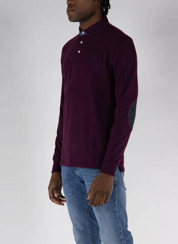 POLO LYLE A MANICHE LUNGHE, 259 BORDEAUX, small