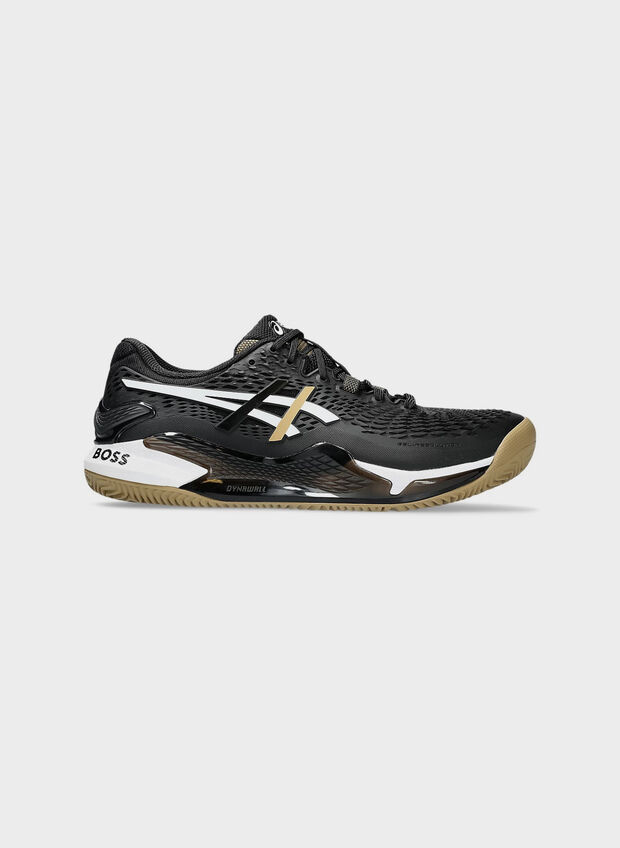 SCARPA GEL RESOLUTION 9 HUGO BOSS CLAY, 001 BLKWHTGOLD, large
