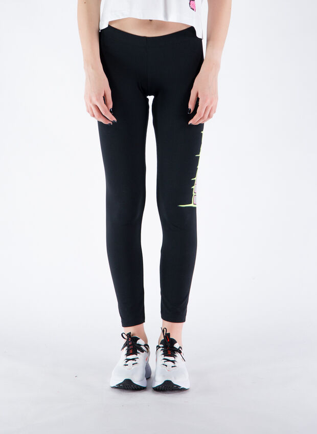 PYREX LEGGINGS LOGO LATERALE GLITTER 