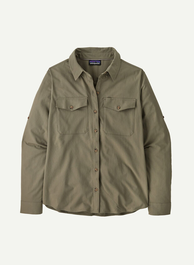 CAMICIA SELF GUIDED SUN, GREEN, large