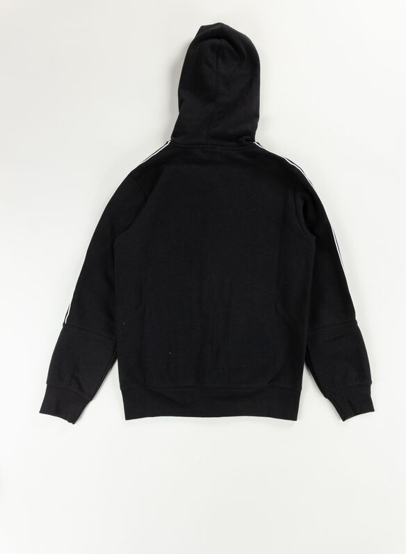 FELPA FULL ZIP AMERICAN TAPE CON CAPPUCCIO RAGAZZO, KK001 BLK, medium