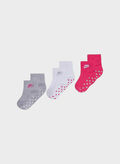 CALZA 3 PAIA ANTISCIVOLO, PINKWHTGREY, thumb