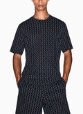 T-SHIRT STAMPA ALL OVER, FC026 BLK, thumb