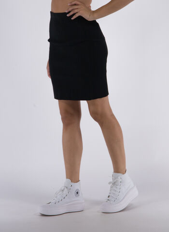 GONNA A COSTINE CON ZIP SUL RETRO, BEH BLK, small