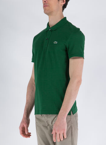 POLO TAGLIO SLIM IN PETIT PIQUE, , small