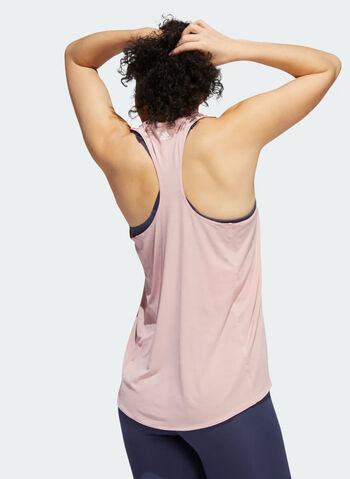 CANOTTA 3-STRIPES LOGO, PINK, small