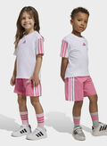 COMPLETINO MANICA CORTA + SHORT BAMBINO, - WHTPINK, thumb