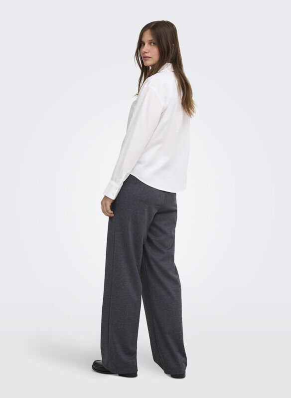 PANTALONE NOOS BREMEN SPIGATO, DARK GREY MELANGE, medium