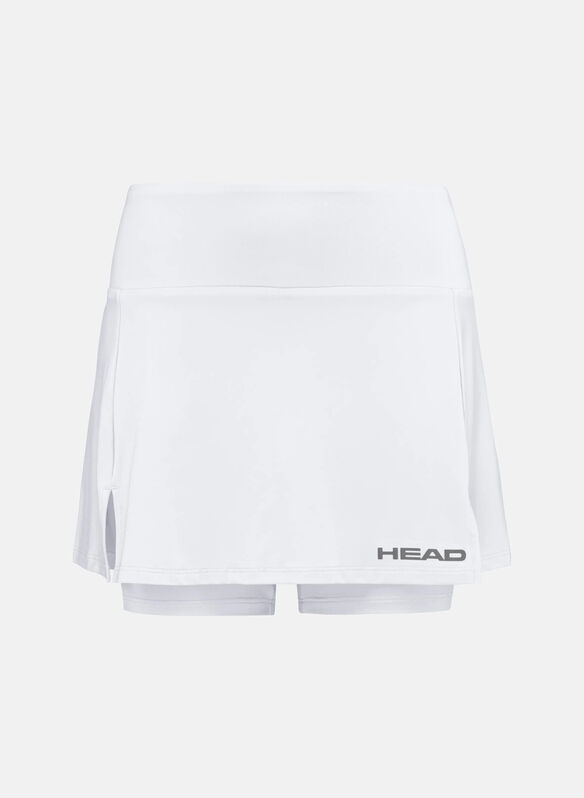SKORT CLUB BASIC RAGAZZA, WH WH, medium