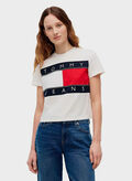T-SHIRT CROP, YBH WHT, thumb