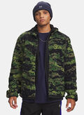 FELPA IN PILE UA ICON FULL ZIP, 0319 CAMO, thumb