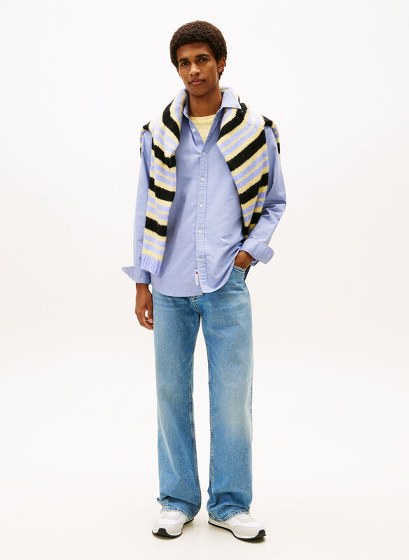 CAMICIA OXFORD, C5X CELESTE, medium