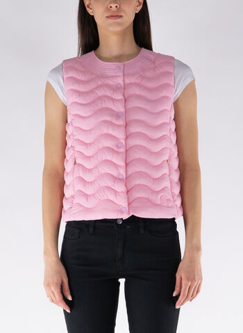 GILET SAGITTA COLLO CHANEL, 870XXX PINK, small