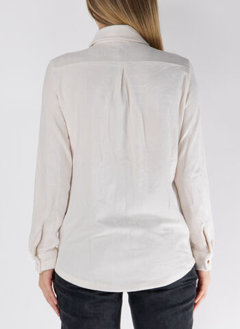 CAMICIA MILLE RIGHE, Z102 PANNA, small