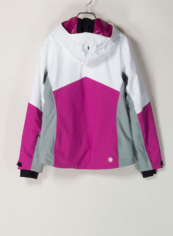 GIACCA DA SCI ICELAND, 441CICLAMINOBIANCO, small