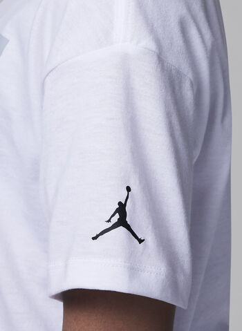T-SHIRT JORDAN JUMPMAN RAGAZZA, 001 WHT, small