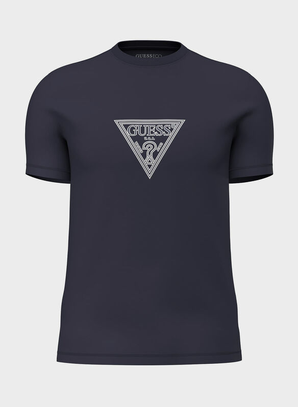 T-SHIRT LOGO TRIANGOLO, G7V2 NVY, medium