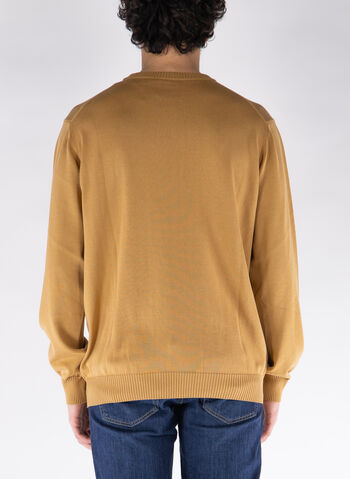 MAGLIONE GIROCOLLO COTONE, P47CAMMELLO, small